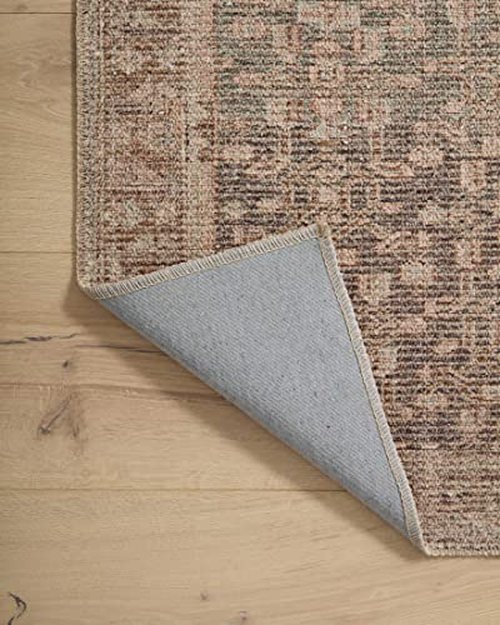 Loloi Angela Rose Aubrey Collection AUB-04 Sage/Bark 2'-6" x 12'-0", .19" Pile Height, Runner Rug