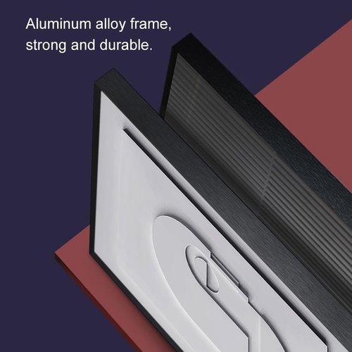 BULUXE Japandi Geometric Wall Art Set - 3D Abstract Minimalist Framed Canvas Decor | 15" W x 23" H