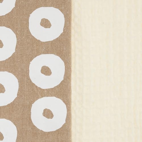 Mud Pie Cream Waffle Towel Set; 26" x 16 1/2"