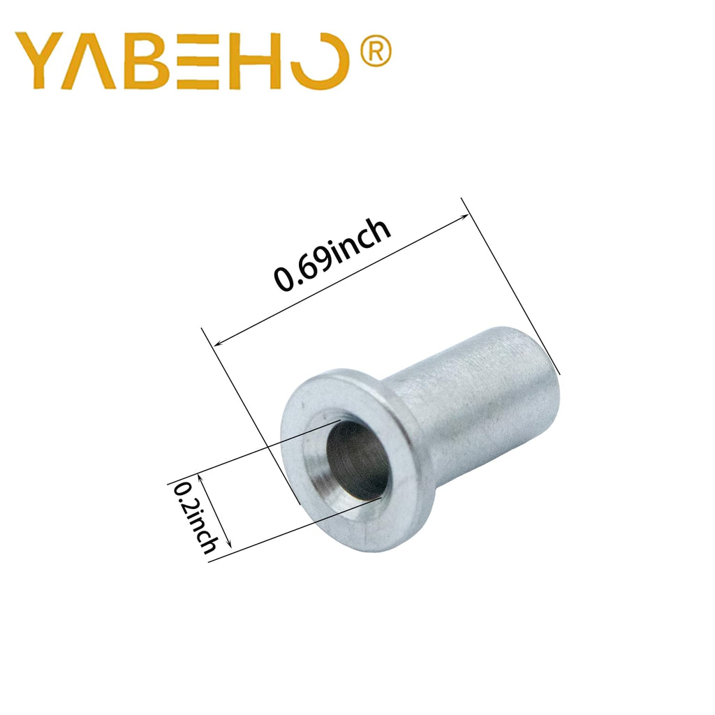 (3 Pack) 3220 Stainless Steel Bearing Sleeve Compatible with Crathco Parts,Replace Crathco 3220 Bearing Sleeve