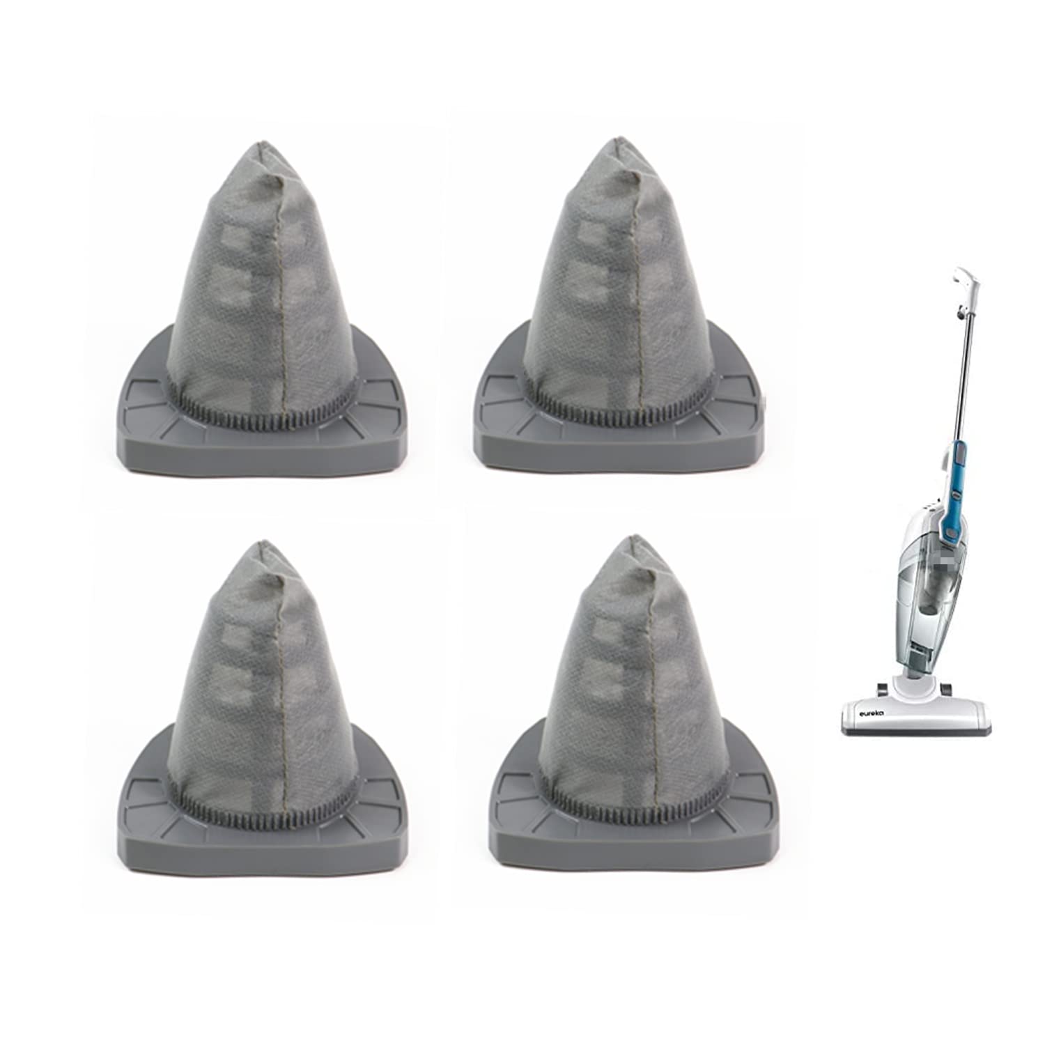 Ymimi Vacuum Filter Compatible With Eureka NES100 Lightweight Corded Stick Vacuum Cleaner,Replaces part # ST0107,(4-Pack)