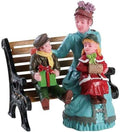 Lemax Sitting Together Figurine - Charming Family Scene | Perfect for Holiday Decor