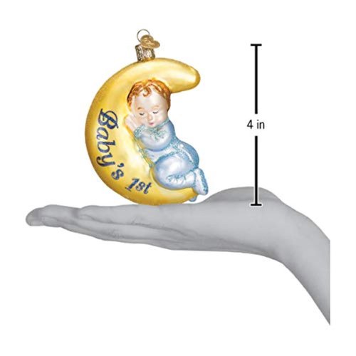 Old World Christmas Ornaments Dreamtime Boy Glass Blown Ornaments for Christmas Tree