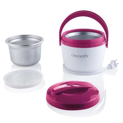 Crock-Pot SCCPLC200PK-NP Lunch Crock Food Warmer, Pink, 20oz