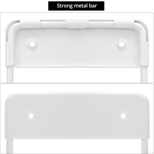 QWORK Ironing Board Wall Mount - Heavy Duty Ironing Board Hanger with 5 Inch Length, Iron Board Hook Wall Mount