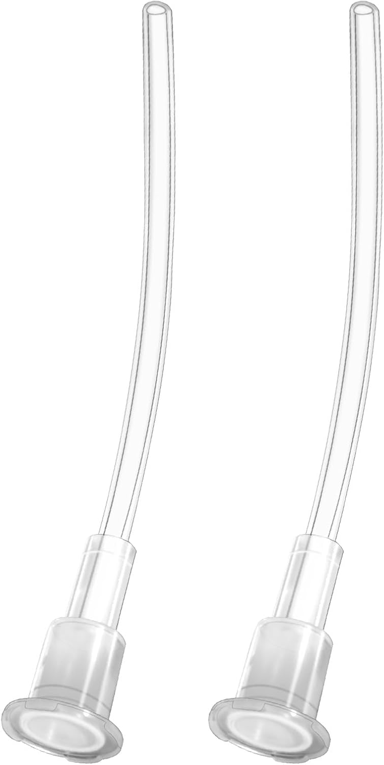 YARRAMATE Glass Oil Sprayer - 16oz/470ml Capacity with White Finish & 2 Straw Replacements