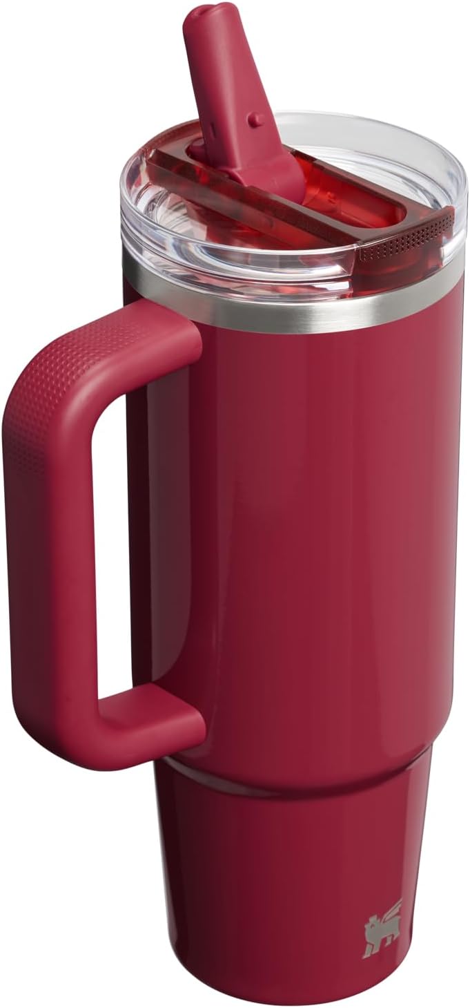 STANLEY Quencher ProTour Tumbler - Leakproof Lid & Built-In Straw | Insulated Stainless Steel | Cupholder Compatible