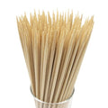 8" Natural Bamboo Skewers for BBQ，Appetiser，Fruit，Cocktail，Kabob，Chocolate Fountain，Grilling，Barbecue，Kitchen，Crafting and Party. Φ=4mm, More Size Choices 6"/10"/12"/14"/16"/17.5"/30"/36"(200 PCS)