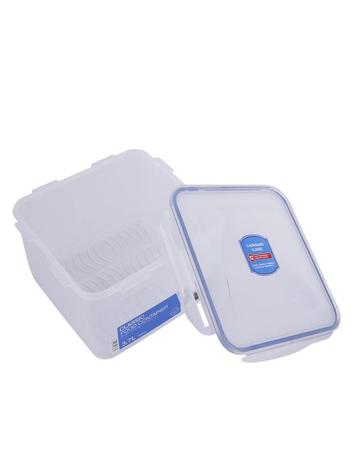 LOCK & LOCK Square Food Container, Tall, 15.4-Cup, 125-Fluid Ounces