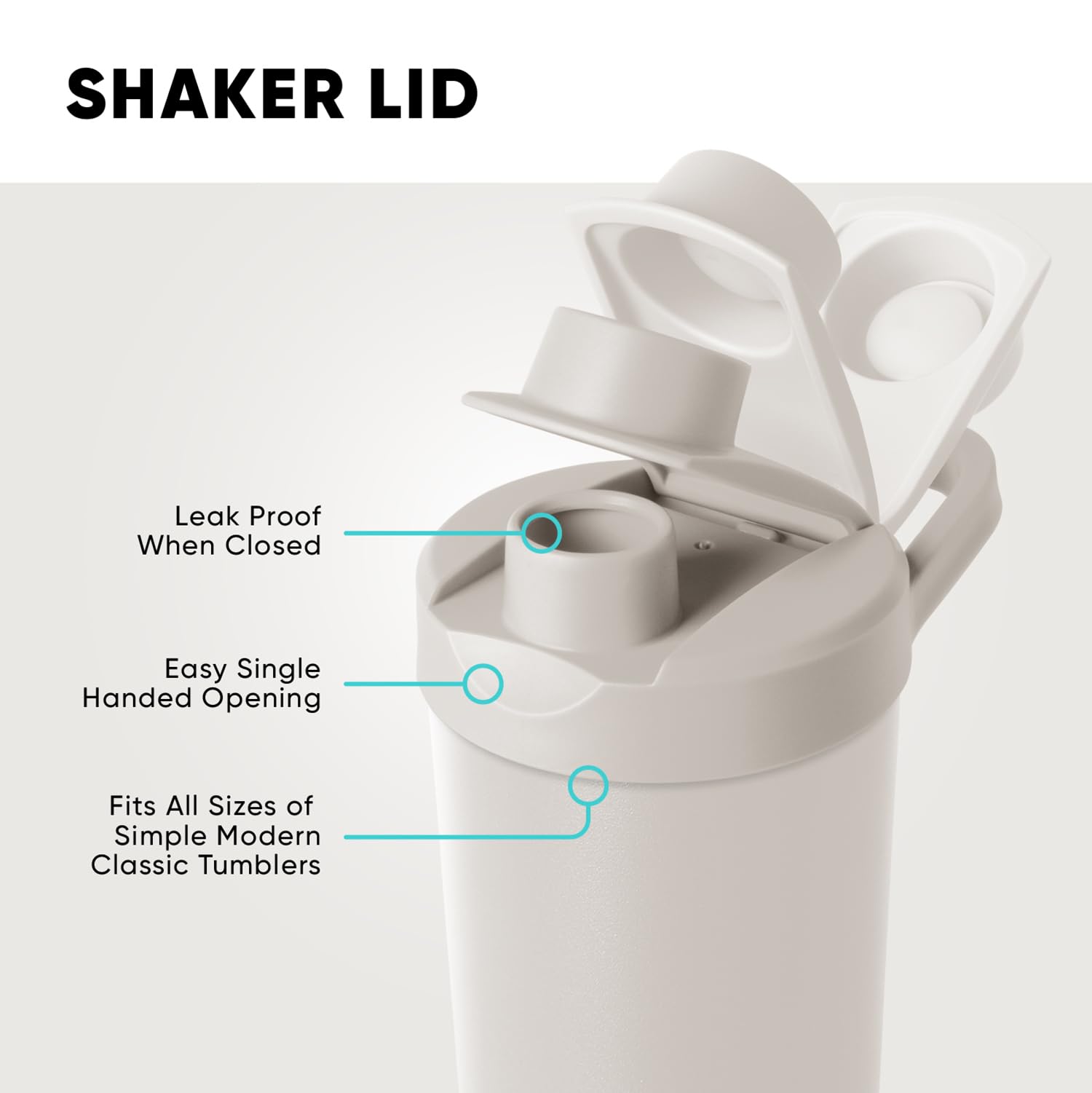Simple Modern Stainless Steel Shaker Bottle with Ball 24oz | Metal Insulated Cup for Protein Mixes, Shakes and Pre Workout | Rally Collection | Chartreuse