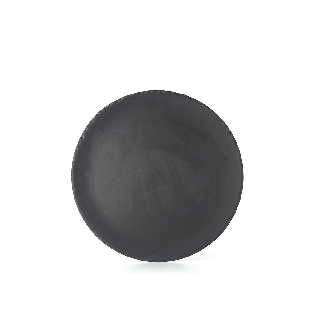 REVOL Basalt round slate tray 12", Matt Slate Style