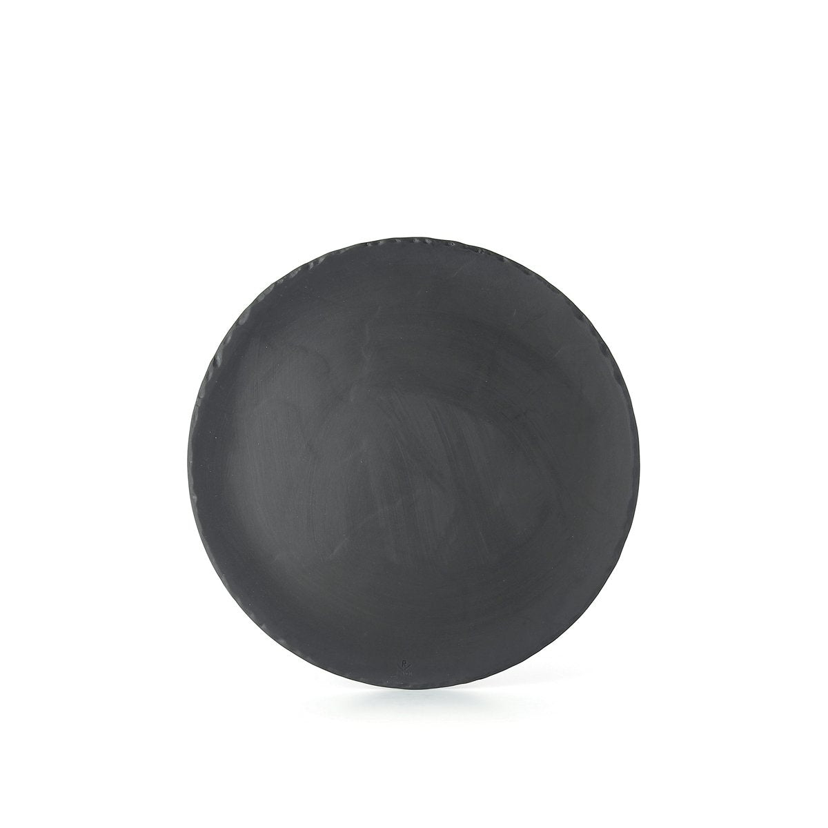 REVOL Basalt round slate tray 12", Matt Slate Style