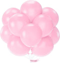PartyWoo Baby Pink Balloons - 20pcs 18 Inch Pastel Latex Helium Balloons for Baby Showers & Celebrations