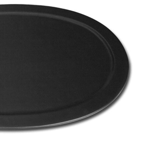 Dacasso Black Leather Serving Tray