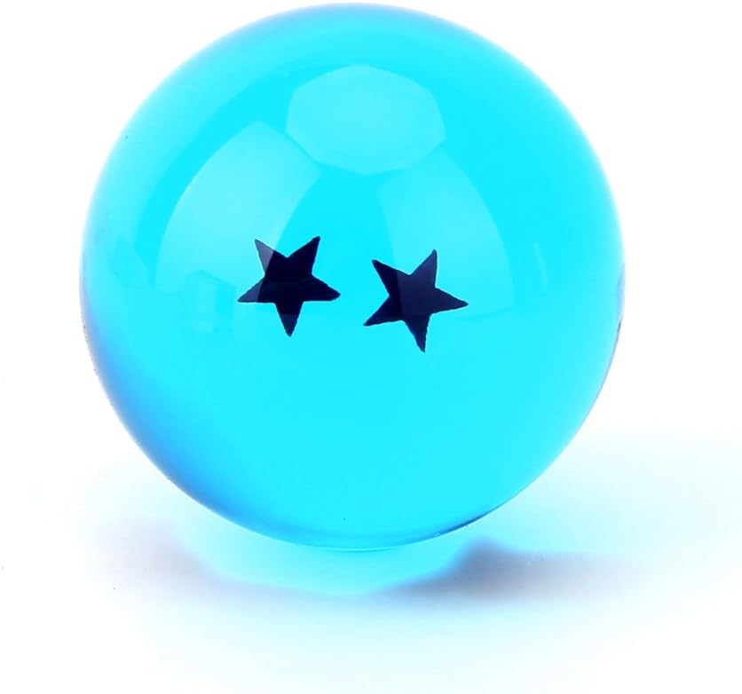 Viru Crystal Glass Ball Stars - Anime Collectibles Gift Box Set of 7 Pieces | 43mm Diameter