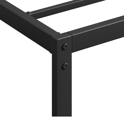 GAOMON 8 Inch Queen Bed Frame, Low Profile Queen Metal Platform Bed Frame Support Mattress Foundation, Noise Free, Easy Assembly, Black