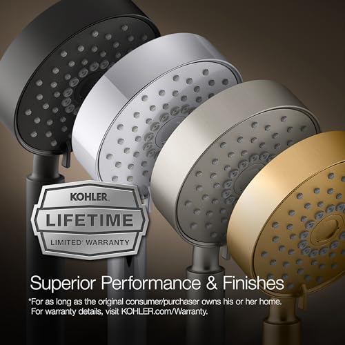 Kohler 72422-CP Awaken® B90 Single-function showerhead, 1.5 gpm, Polished Chrome