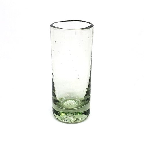 MexHandcraft Clear 2 oz Tequila Shot Glasses (set of 6), Recycled Glass, Lead-free, Toxin-Free (Shot)