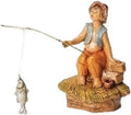Fontanini Jada Fishing Boy Figurine - Charming Italian Nativity Village Decor | 5-Inch Size