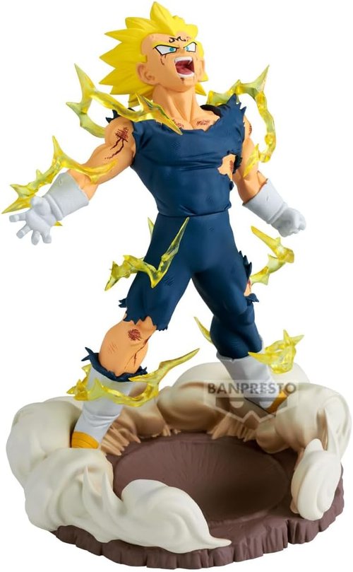 Banpresto - Dragon Ball Z Majin Vegeta Figure - Collectible History Box Edition