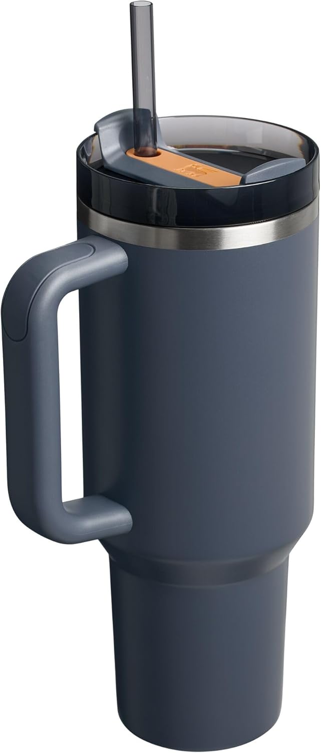 STANLEY Quencher H2.0 Tumbler - 40 oz Insulated Stainless Steel with Handle & Straw | BPA-Free | Twilight
