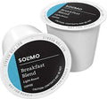 Solimo Light Roast Coffee Pods - Breakfast Blend for Keurig 2.0 | 24 Count Pack