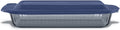 Pyrex Colors Tinted Glass Baking Dish - 9x13 Oblong Bakeware with BPA-Free Lid | Casserole & Lasagna Safe