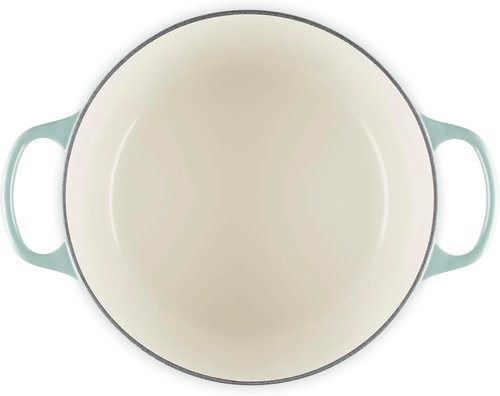 Le Creuset Enameled Cast Iron Deep Round Oven - 6.5 Qt, Sea Salt | Durable & Stylish Cookware