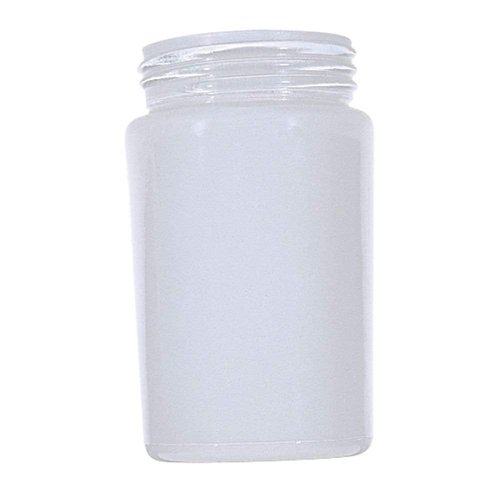 B&P Lamp® Screw Fitter Globe with a Sprayed White Inside, 3 1/4" Diameter, 3 11/64" Diameter Fitter, and 6 1/4" Height