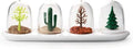 Four Seasons Kitchen Seasoning Jar Set - 4-in-1 Shaker with Tray for Easy Organization