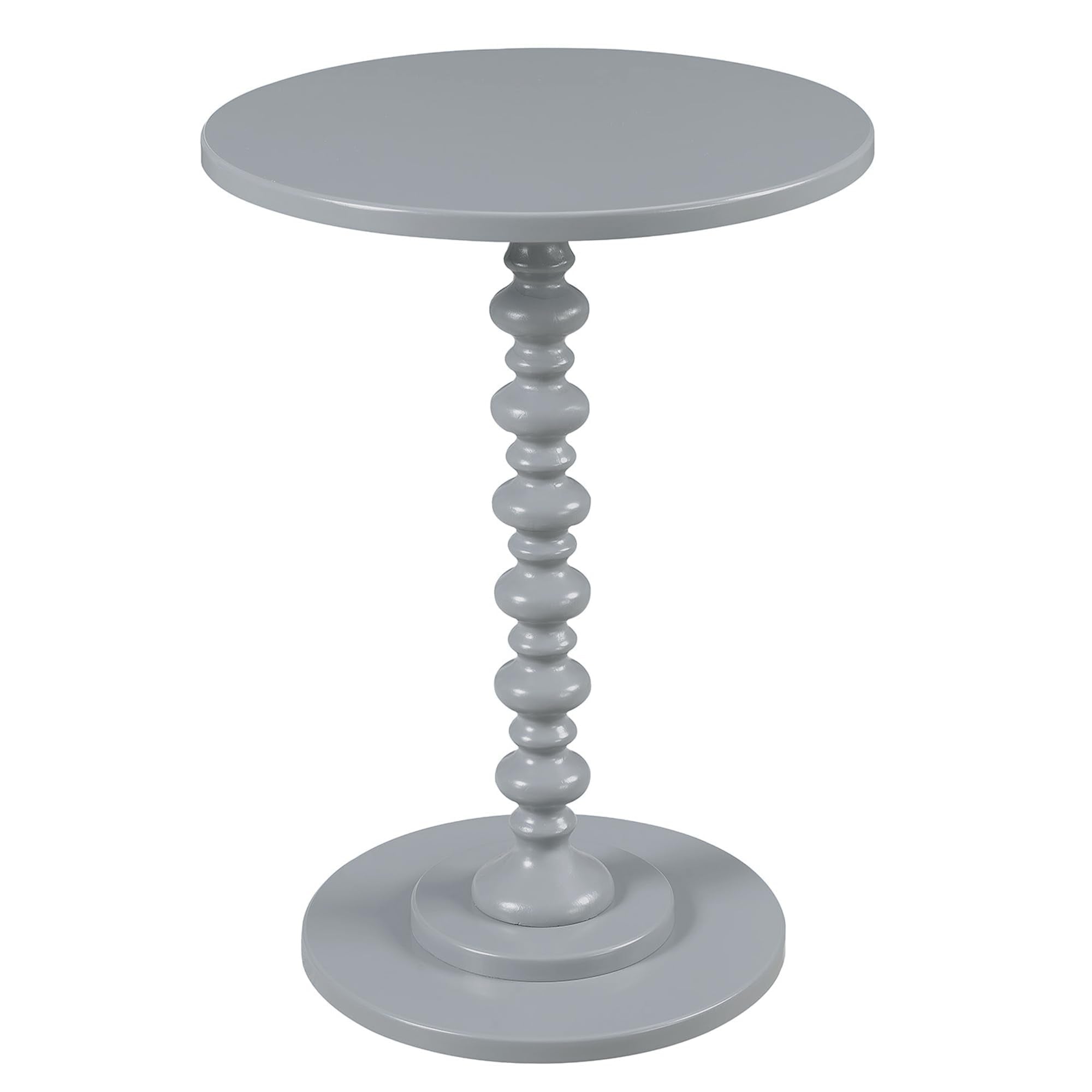 Convenience Concepts 131355GY Palm Beach Spindle Table, Gray