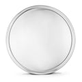 New Star Foodservice Restaurant-Grade Aluminum Pizza Pan, Baking Tray, Coupe Style, 18 Inch, Pack of 6