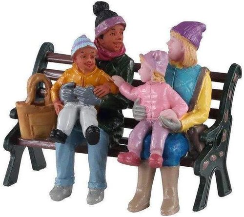Lemax Christmas Village Figurine - A Day at The Park | Winter Decor for Holiday Cheer