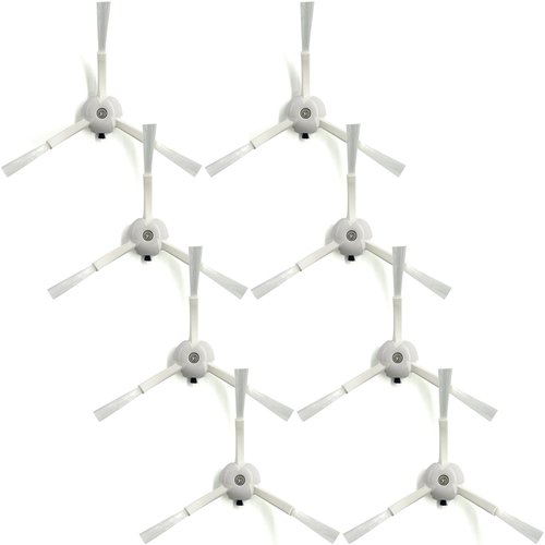 CauYien 8 Pack roborock Side Brush Replacement for Roborock S8 S8+ S8 Pro Ultra,Q Revo,Q5 Q7 Q7Max Q8 Max,S7 S7 Max Ultra S7 MaxV S6 S6 Pure S5 S5 Max S4 E2 E3 E4 E5 E20 E25 E35 S50 Robot Vacuum