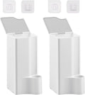 Clorox Toilet Holder - Space-Saving Wall-Mount & Free-Standing Storage for Disposable Pads | 2-Pack