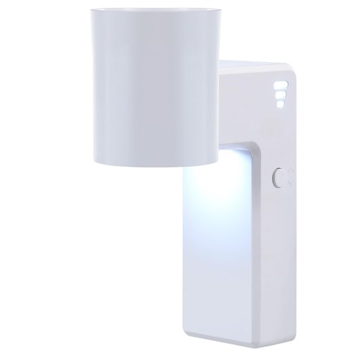 1 Pcs Wall Fragrance Plug in with Night Light Compatible with Bath and Body Works Wallflowers, with 3-Speed Adjustable Fragrance Essential Oil Diffuser for Home, White