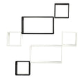 Nearly Natural 15in. Modern Wall Art Décor Floating Shelves (Set of 6)