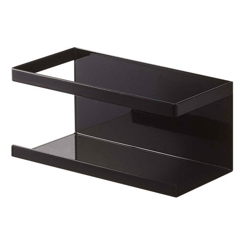 山崎実業(Yamazaki) KT-TW LC BK Magnetic Rack, black (black 19-3911tcx)