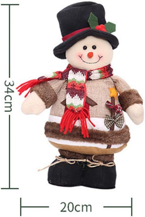 Skiennix Christmas Decor - Standing Snowman Dolls | Fun Holiday Decorations for Kids