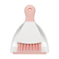 NACENA Mini Dustpan and Brush Set, Small Broom and Dustpan Set Dust Pan and Mini Hand Broom Dustpan and Broom Combo Compact for Home Table Keyboards Sofa Kitchen, Pink