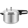 BreeRainz 12 Quart Pressure Cooker, Aluminum Pressure Canner w/Cooking Rack for Steaming,Canning and Stewing, Silver
