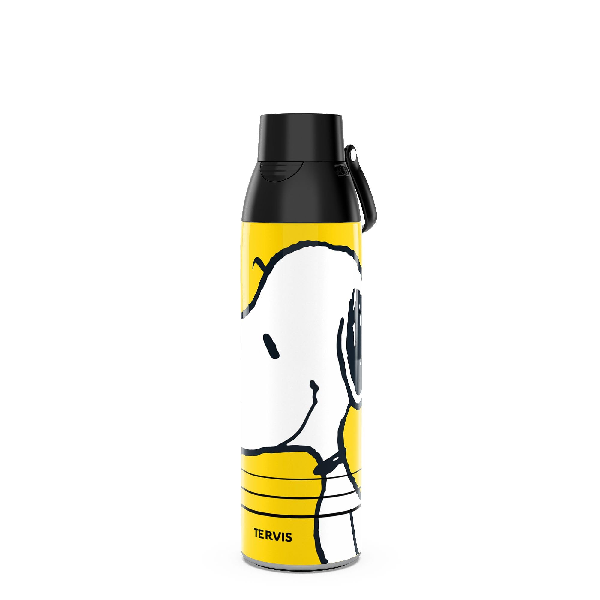 Tervis Venture Water Bottle Peanuts - Snoopy Maxiumus Triple Insulated Tumbler Travel Cup Keeps Drinks Cold & Hot, 26oz, Stainless Steel