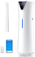 Skiennix 17L Ultrasonic Cool Mist Humidifier - Smart, Quiet Operation for Large Rooms, White