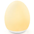 MediAcous Night Light - Soft Silicone Touch Lamp with 7 Color Options & Dimmable Feature | Ideal for Nursery