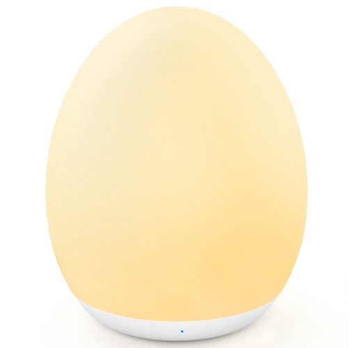MediAcous Night Light - Soft Silicone Touch Lamp with 7 Color Options & Dimmable Feature | Ideal for Nursery