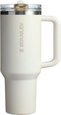 STANLEY Quencher ProTour 40 oz Tumbler - Leakproof Lid, Built-In Straw & Handle | Insulated, BPA-Free | Cream