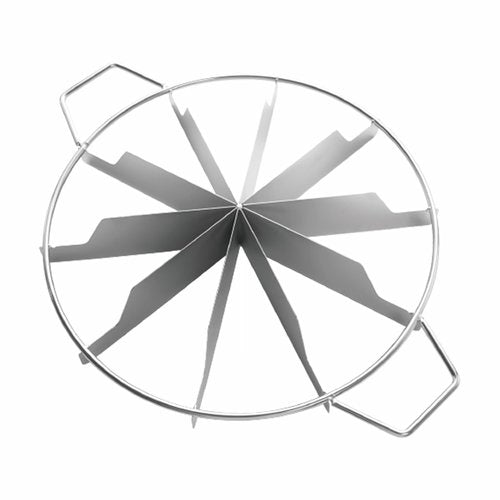 10 Slices Pie Cutter Cookie Cutters Pizza Cutters Stainless Steel Side-Handles