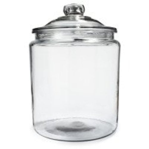 Anchor Hocking Heritage Hill Canister, Glass, 1/2-Gallon