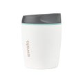 Owala SmoothSip Insulated Stainless Steel Coffee Tumbler - Reusable Hot & Iced Coffee Mug, 10 oz, Gray