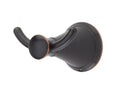 Pfister Saxton Double Hook Bathroom Towel Hook, Wall-Mounted, Screw-In, Tuscan Bronze Finish, BRHGL1Y